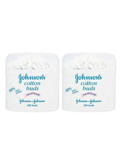 Picture of Johnson's Baby Cotton Buds 200 Buds 2x200's