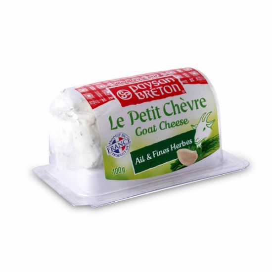 Picture of Paysan Breton Cheese Goat Log Ail & Fines Herbs, 100gm