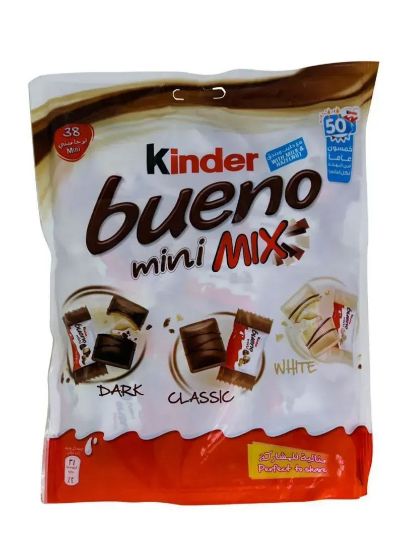 Picture of Kinder Chocolate Bueno Mini Mix T38 205gm