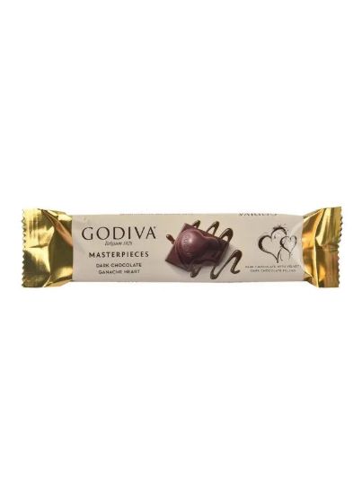 Picture of Godiva Masterpieces Dark Chocolate Ganache Heart 30gm