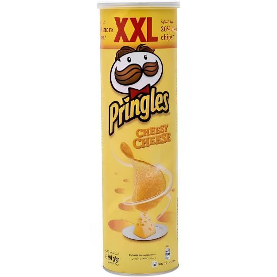 Picture of Pringles Cheesy Cheese Chips 200gm