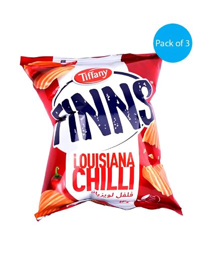 Picture of Tiffany Chips Chilli Finns 3x85gm