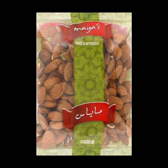 Picture of Maya's Pure & Authentic Raw Almond 200gm