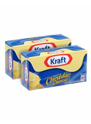 Picture of Kraft Cheese Block Cheddar, 2x250gm