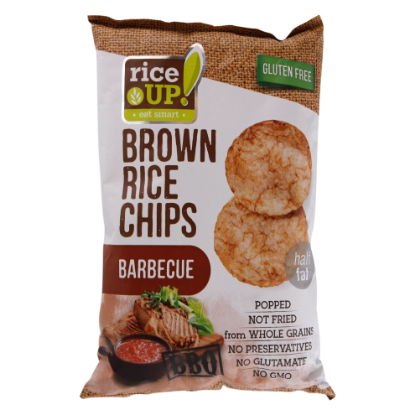 Picture of Rice Up Brown Rice Chips Barbecue 60gm