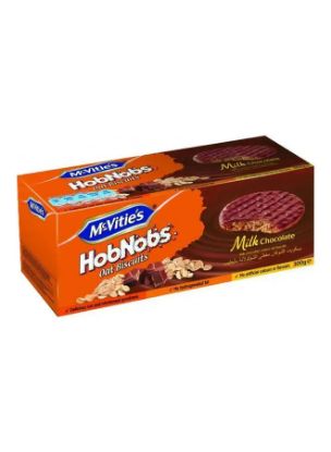 Picture of Mcvitie's Hobnobs Oat Biscuits Milk Chocolate 300gm