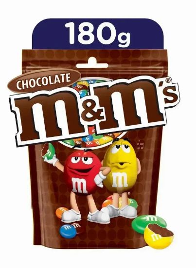 Picture of M&M Plain Chocolate 180gm