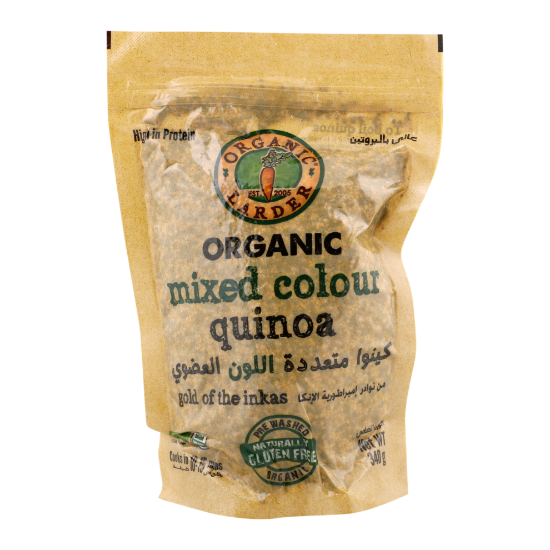 Picture of Organic Larder Mixed Colour Quinoa Gold Of The Inkas Naturally 340gm