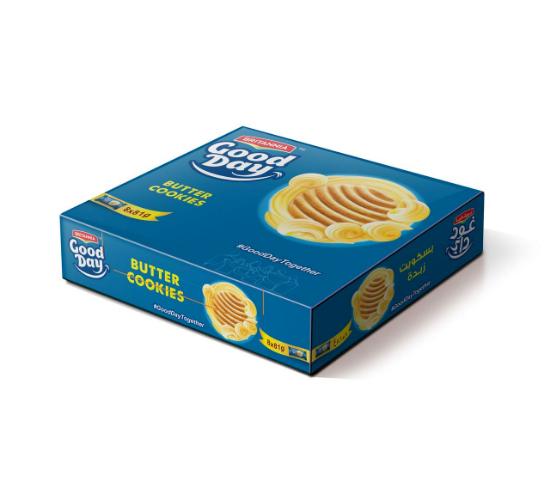 Picture of Britannia Good Day Butter Biscuits 8x81gm