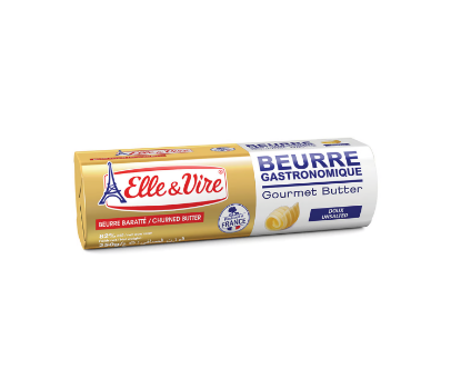 Picture of Elle&Vire Unsalted Gourmet Butter, 250gm