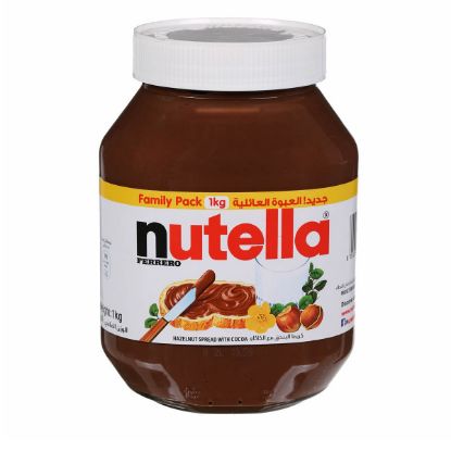 Picture of Nutella Ferrero Hazelnut Spread With Cocoa, 1kg