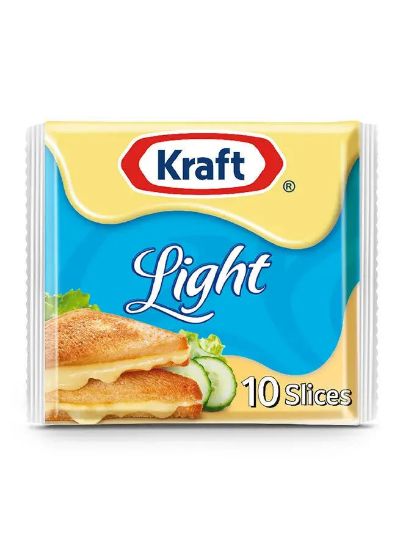 Picture of Kraft Cheese Slice Light 10's, 200gm