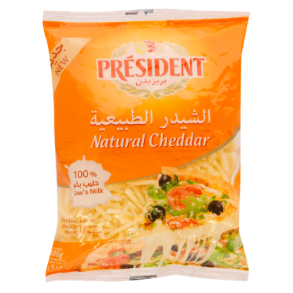 Picture of President Natural Cheddar 200gm