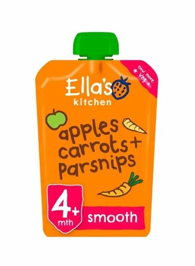 Picture of Ella'S Kitchen Baby Food Organic Carrot Apple 120gm