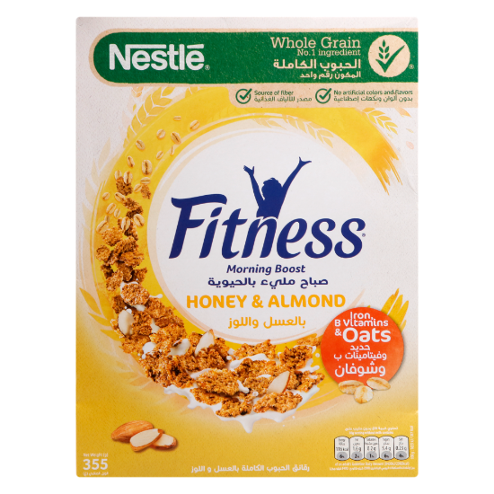 Picture of Nestle Fitness Morning Boost Cereal Honey & Almond 355gm