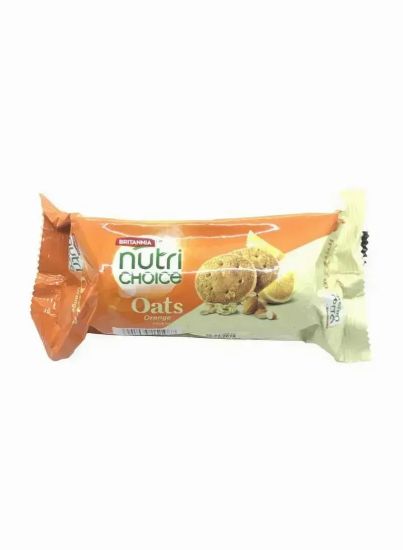 Picture of Britannia Nutri Choice Oats Orange Cookies 75gm