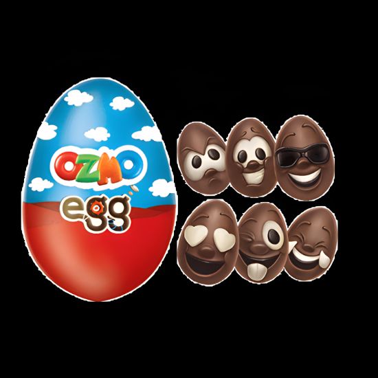 Picture of Solen Ozmo Chocolate Egg Faces 20gm