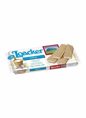 Picture of Loacker Milk Crispy Wafers No Trans Fats 175gm