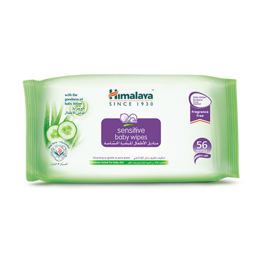 Picture of Himalaya Baby Wipes Sensitive 56'S