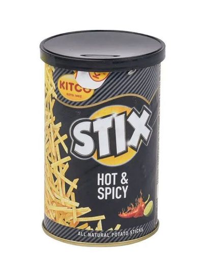 Picture of Kitco Stix Hot & Spicy Potato Chips 45gm