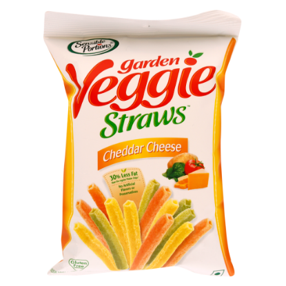 Picture of Sensible Portions Garden Veggie Straws Cheddar Chese 30gm