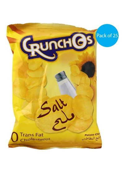 Picture of Crunchos Salted Potatoes Chips 0Fat Cholesterol 40gm