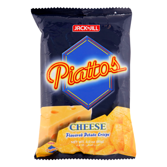 Picture of Jack 'N Jill Piattos Cheese Flavored Potato Chips 85Gm