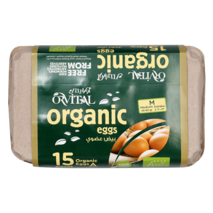 Picture of Orvital Organic Eggs Medium 15pc