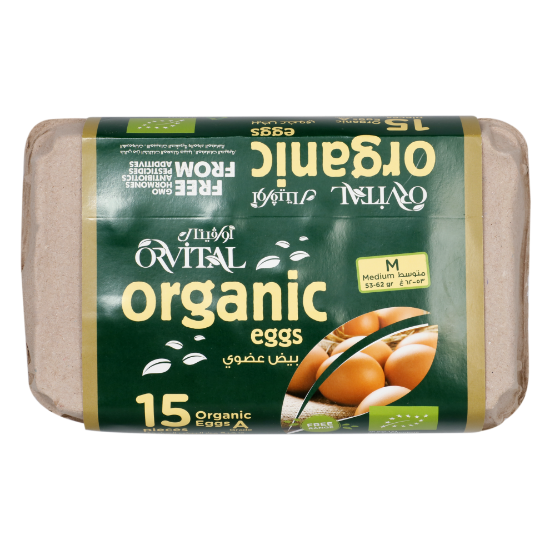 Picture of Orvital Organic Eggs Medium 15pc