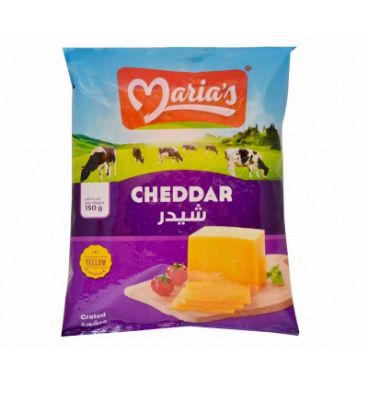 Picture of Maria's Cheese Cheddar Grated 150gm