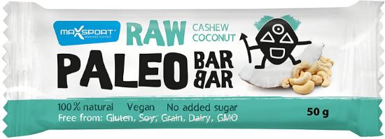 Picture of Maxsport Paleo Bar Coconut Cashew 50gm