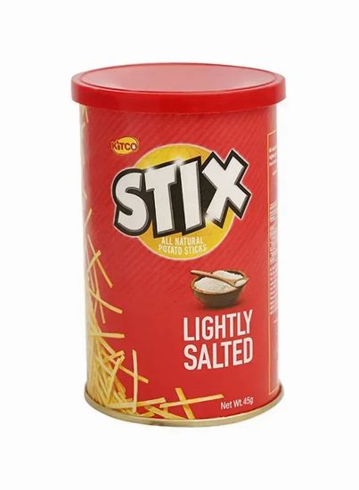 Picture of Kitco Stix Lightly Salted Potato Chips 45gm