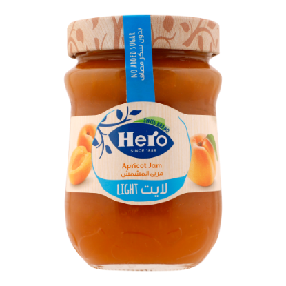 Picture of Hero Light Apricot Jam 320gm