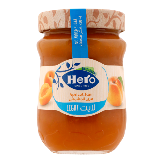 Picture of Hero Light Apricot Jam 320gm