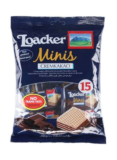 Picture of Loacker Minis Cremkakao No Trans Fats 150gm