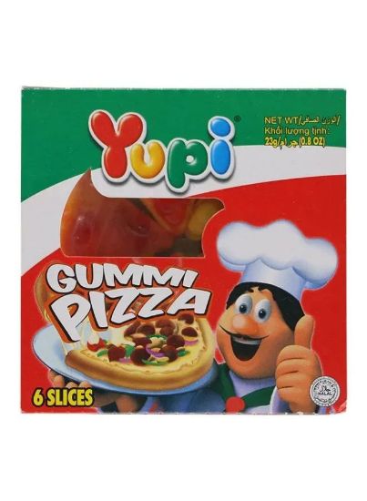 Picture of Yupi Gummy Pizza 6 Slice 22.5gm