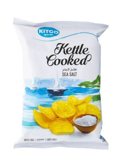 Picture of Kitco Kettle Cooked Chips Sea Salt 40gm