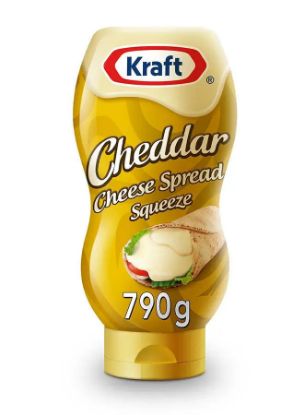 Picture of Kraft Cheddar Cheese Squeeze 790gm