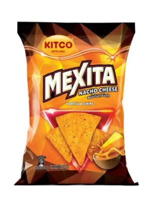 Picture of Kitco Mexita Chips Tortilla Nacho Cheese 180gm