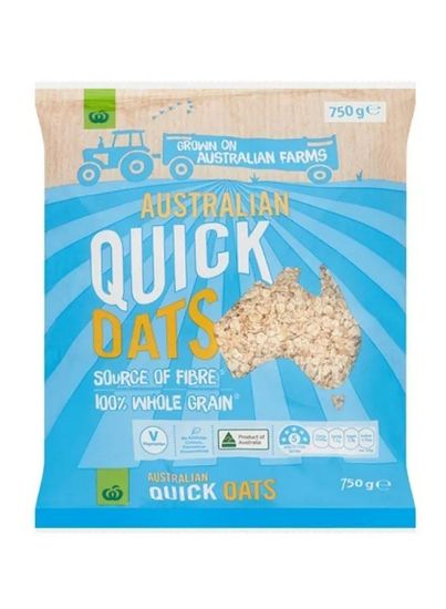 Picture of Woolworths Oats Quick Australian 750gm