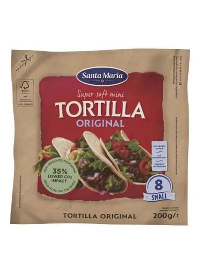 Picture of Santa Maria Tortillas Mini Soft 200gm