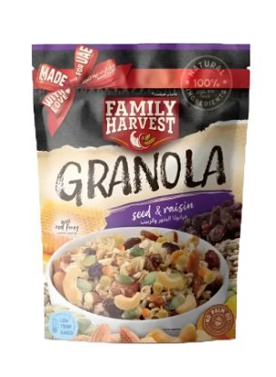 Picture of Family Harvest Granola With Seeds & Raisin 250gm