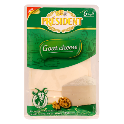 Picture of President Cheese Goat 6 Slices, 150gm