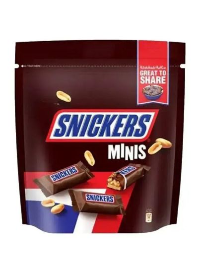 Picture of Snickers Chocolate Mini 252gm