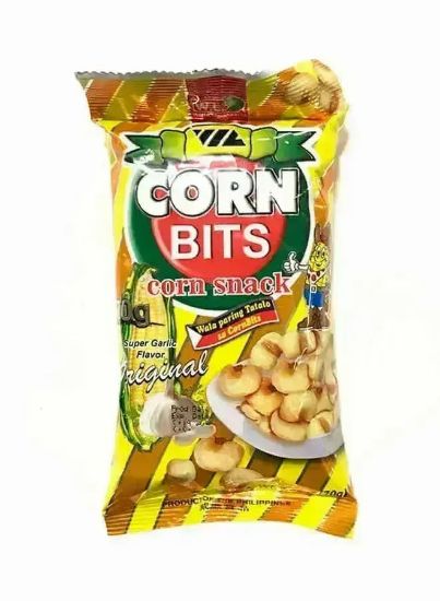 Picture of W.L Corn Bits Sorn Snack Super Garlic Flavour 70gm