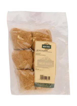 Picture of Bread Basket Soft Pav Brown 6pc 370gm