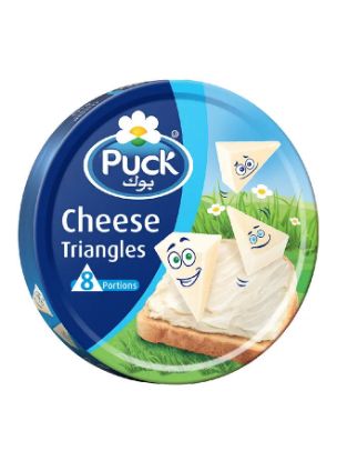 Picture of Puck Cheese Triangles 8's  120gm