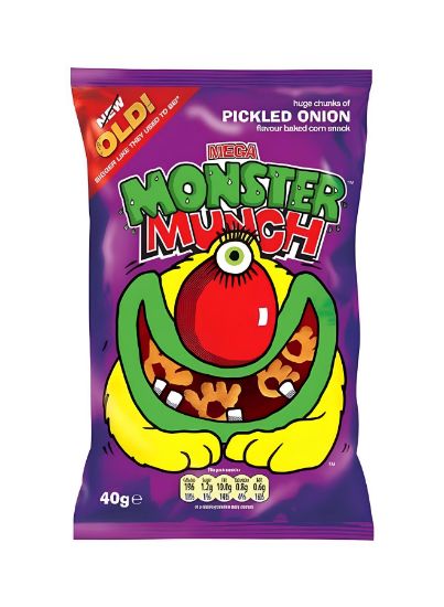 Picture of Walkers Monster Mega Pickled 40gm