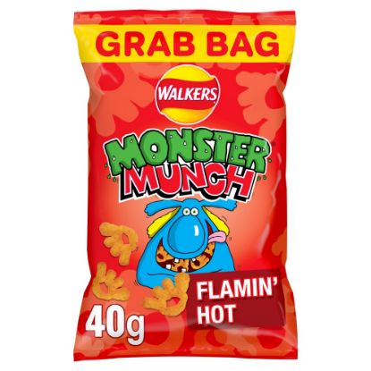 Picture of Walkers Monster Munch Flamin Hot 40gm