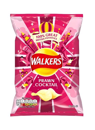 Picture of Walkers Prawn Cocktail Chips 32.5gm